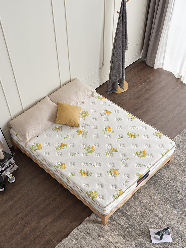 弗朗蒂莎-梦系列 卡通小鸭子床垫 儿童专用面料 童趣盎然 安全呵护 卧室偏硬床垫 #卡通小鸭子（儿童床垫）#