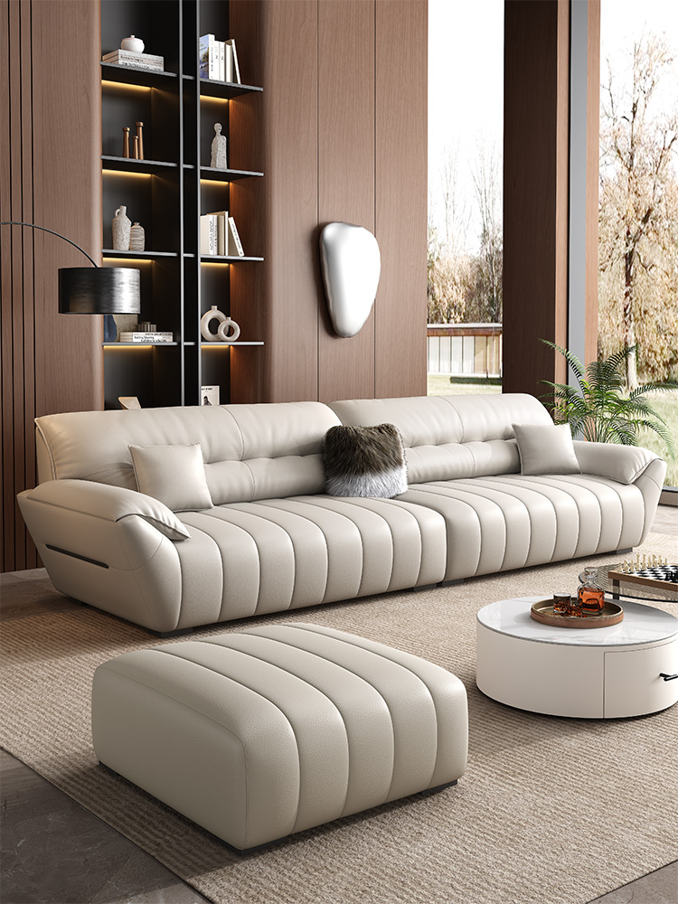 弗莱美 现代休闲 沙发 皮感科技布 客厅 触感新纪元 #2201#