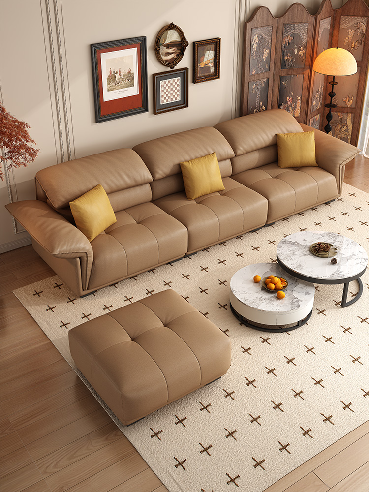 弗莱美 简约现代 沙发 科技布 客厅家用 布艺沙发#6213#