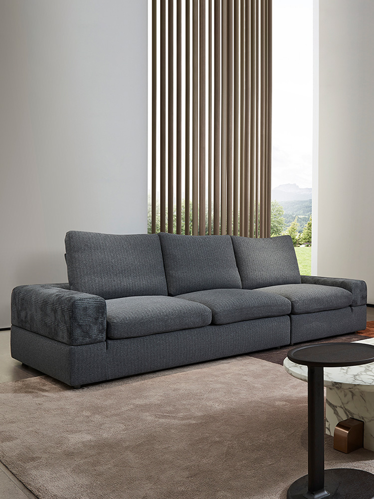 艾托纳 现代简约 沙发 羊绒 客厅 质感组合沙发 #MG1051#